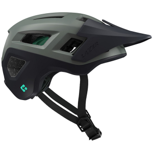 Lazer Coyote KinetiCore Bike Helmet 2024 in Green size Small | Nylon/Polyester