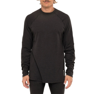 Armada Hoopler Baselayer Top Men's 2024 in Black size Medium | Nylon/Spandex/Wool