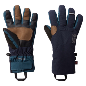 Women's Mountain Hardwear Cloud Bank GORE-TEX Gloves 2024 in Blue size Medium | Nylon
