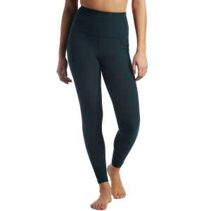 Women's Beyond Yoga Spacedye Out Of Pocket High-Waisted Midi Leggings in Green size X-Small | Lycra/Polyester