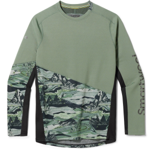 Smartwool Mountain Bike Long Sleeve Jersey 2023 in Green size Medium | Wool/Polyester
