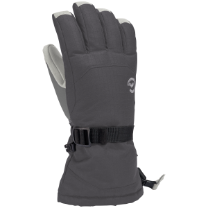 Gordini Foundation Gloves 2025 in Gray size Medium | Leather/Polyester