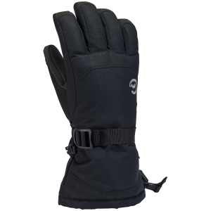 Gordini Foundation Gloves 2025 in Black size Large | Leather/Polyester