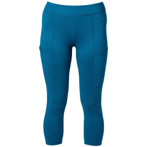 Women's Flylow Shreggings Leggings 2023 in Blue size X-Small | Spandex/Polyester