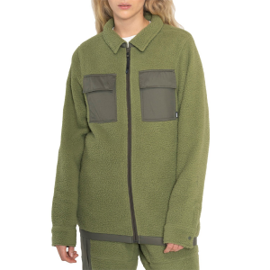 Armada Odus Fleece Shirt Unisex 2023 in Green size Small | Polyester