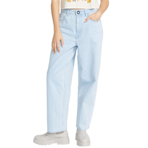 Women's Volcom Weellow Denim Pants 2023 in Blue size 30" | Cotton/Denim