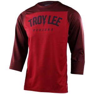 Troy Lee Designs Ruckus 3/4 Jersey 2023 in Red size Small | Polyester