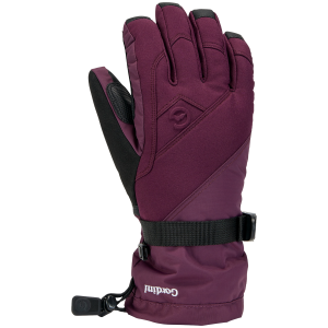 Women's Gordini Aquabloc Down Gauntlet Gloves 2023 in Purple size Medium