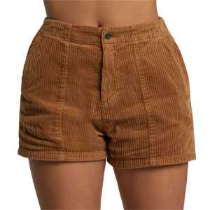 Women's RVCA Daylight Shorts 2023 in Brown size X-Small | Cotton