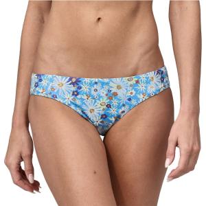 Women's Patagonia Sunamee Bikini Bottoms 2023 in Blue size Medium | Nylon/Spandex