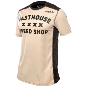 Fasthouse Swift Classic Short-Sleeve Jersey 2023 in Khaki size Medium | Polyester