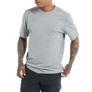 Burton Multipath Essential Tech Short Sleeve T-Shirt Men's 2022 in Gray size Small | Spandex/Polyester