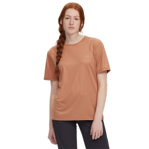 Women's evo Short-Sleeve Bike Jersey 2023 in Orange size Large | Polyester