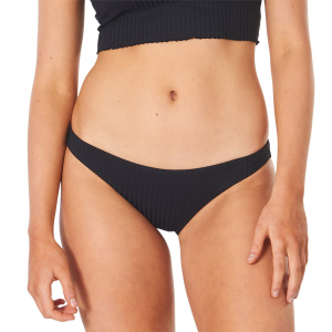 Women's Rip Curl Premium Surf Cheeky Bikini Bottoms 2023 in Black size Medium