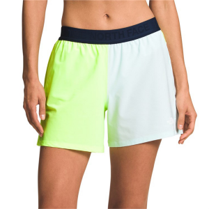 Women's The North Face Wander Shorts 2023 in Yellow size X-Small | Elastane/Polyester