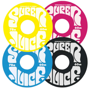 OJ Super Juice 78a Skateboard Wheels 2024 in Yellow size 60