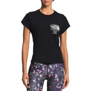 Women's The North Face International Day Cutie T-Shirt 2023 in Black size Medium | Cotton