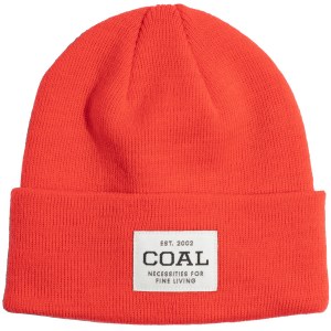 Kid's Coal The Uniform Beanie Hat 2024 in Red | Acrylic/Polyester