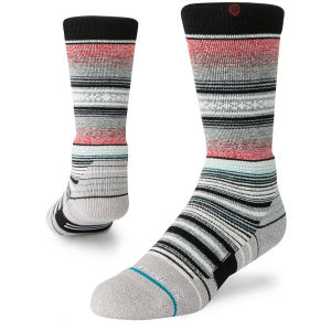 Kid's Stance Curren Snow Socks 2024 in Gray size Medium | Polyester
