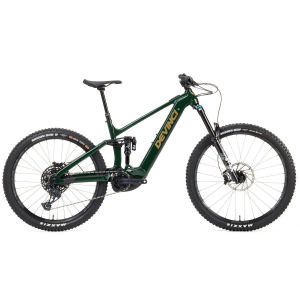 Image of Devinci eTroy GX LTD 12s E-Mountain Bike 2023 - Small in Green | Aluminum