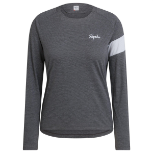 Women's Rapha Trail Long-Sleeve Technical T-Shirt 2024 in Gray size Medium | Polyester
