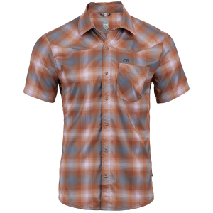 Club Ride New West Shirt 2024 in Brown size Large | Spandex/Polyester