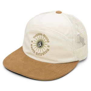 Volcom Earth Tripper Camper Adjustable Hat 2024 in White | Cotton/Polyester
