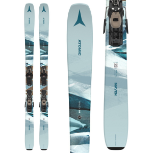 Image of Women's Atomic Maven 84 Skis + M10 GW Ski Bindings 2025 size 171