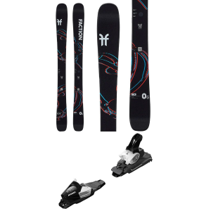 Kid's Faction Prodigy 0 Grom Skis + C5 GW Ski BindingsKids' 2024 size 123 | Polyester