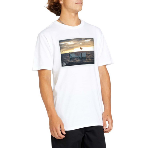 Image of Volcom TTT Poster T-Shirt Men's 2024 in White size X-Large | Cotton