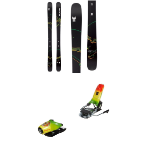 Faction Prodigy 2 Skis 2024 - 165 Package (165 cm) + 95 Adult Alpine Bindings size 165/95 | Aluminum