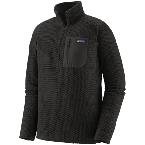 Image of Patagonia R1(R) Air Zip Neck Top Men's 2025 in Blue size X-Large | Polyester