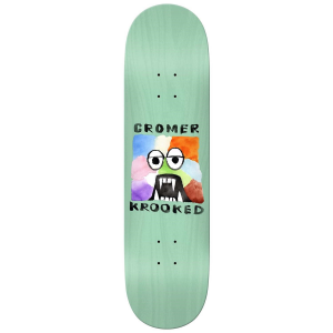 Image of Krooked Cromer Fangs Skateboard Deck 2025 size 8.5