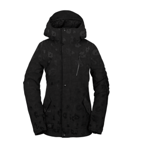 Image of Women's Volcom Ashlar Insulated Jacket 2024 in Black size Medium | Polyester