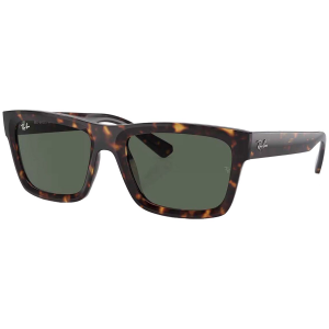 Image of Ray Ban Warren 57 Sunglasses 2024 in Brown | Polyester