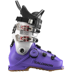 Salomon Shift Alpha BOA 130 Alpine Touring Ski Boots 2025 /Plastic in Purple size 27.5 | Polyester/Plastic