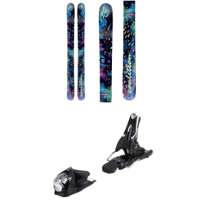 Women's Coalition Snow Rafiki Skis 2024 - 172 Package (172 cm) + 110 Adult Alpine Bindings in White size 172/110