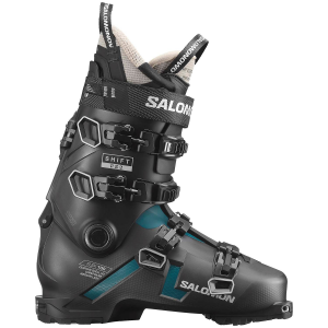 Image of Salomon Shift Pro 100 Alpine Touring Ski Boots 2025 in Black size 26.5 | Aluminum