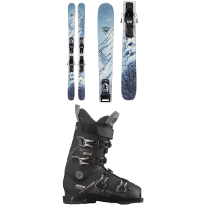 Rossignol Ops 92 Skis + Xpress 11 GW Bindings 2024 - 156 Package (156 cm) + 28.5 M's Alpine Ski Boots in Black size 156/28.5 | Polyester