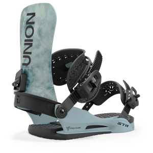 Union STR Snowboard Bindings 2025 in White size Small | Aluminum