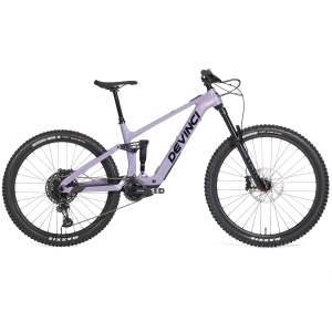 Image of Devinci E-Troy Lite NX 12s E-Mountain Bike 2024 - Medium in Purple | Aluminum