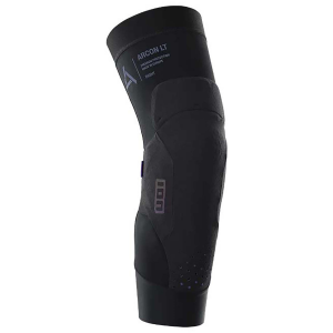 Image of ION Arcon LT Knee Guards 2024 in Black size X-Large | Nylon/Polyester/Neoprene