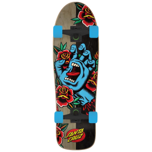 Image of Santa Cruz Skateboards Screaming Flash Shaped Cruiser Complete 2024 size 9.7