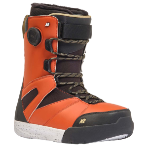 K2 Overdraft Snowboard Boots 2025 in Orange size 10 | Rubber
