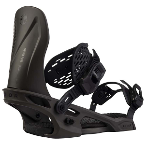 Image of Arbor Spruce Snowboard Bindings 2025 in Black size Medium | Aluminum