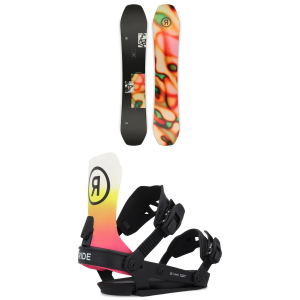 Image of Ride Moderator Snowboard 2025 - 159 Package (159 cm) + L Mens size 159/L | Nylon/Aluminum