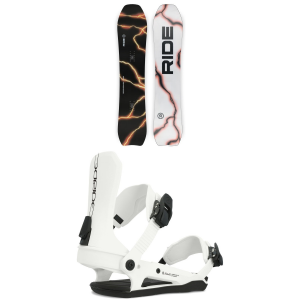 Ride Psychocandy Snowboard 2025 - 138 Package (138 cm) + M Womens | Nylon/Aluminum in Black size 138/M | Nylon/Aluminum/Polyester