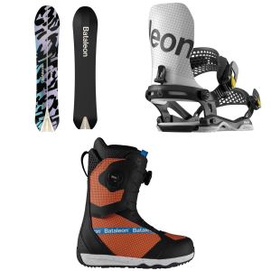 Image of Bataleon Chameleon Snowboard 2025 - 149 Package (149 cm) + Large/X-Large Mens in White size 149/L/Xl | Nylon/Aluminum