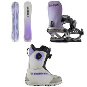 Image of Women's Bataleon Push Up Snowboard 2025 - 152 Package (152 cm) + M/L Womens size 152/M/L | Aluminum