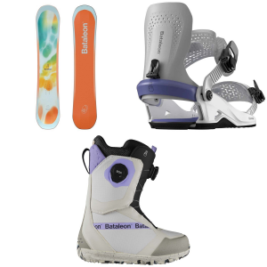 Image of Women's Bataleon Feelbetter Snowboard 2025 - 143 Package (143 cm) + M/L Womens size 143/M/L | Aluminum